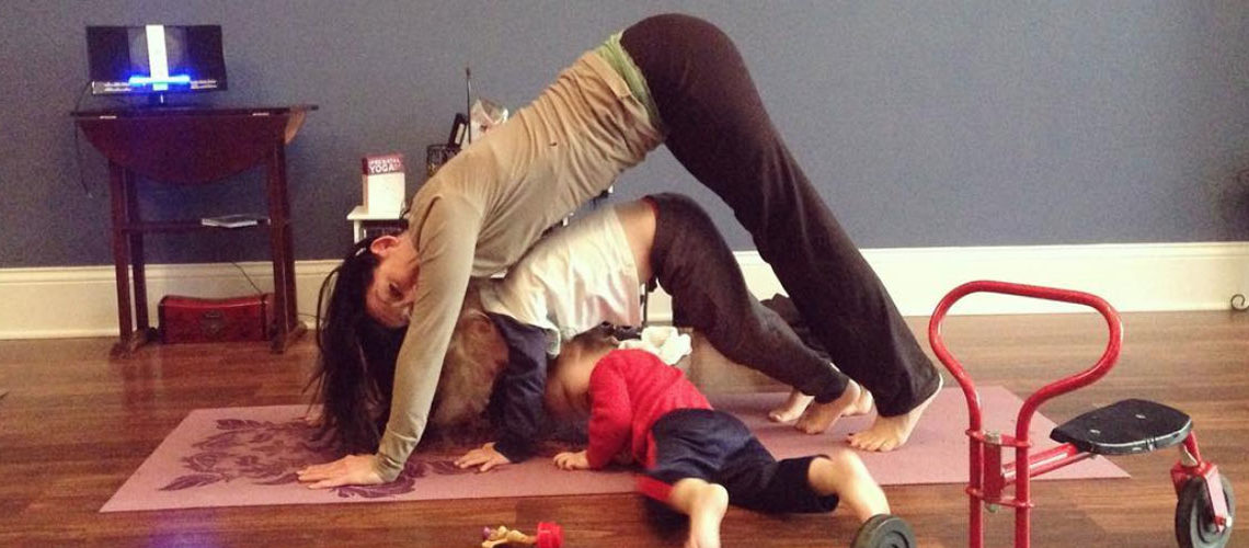 Mommy and Me Postnatal Restorative Yoga